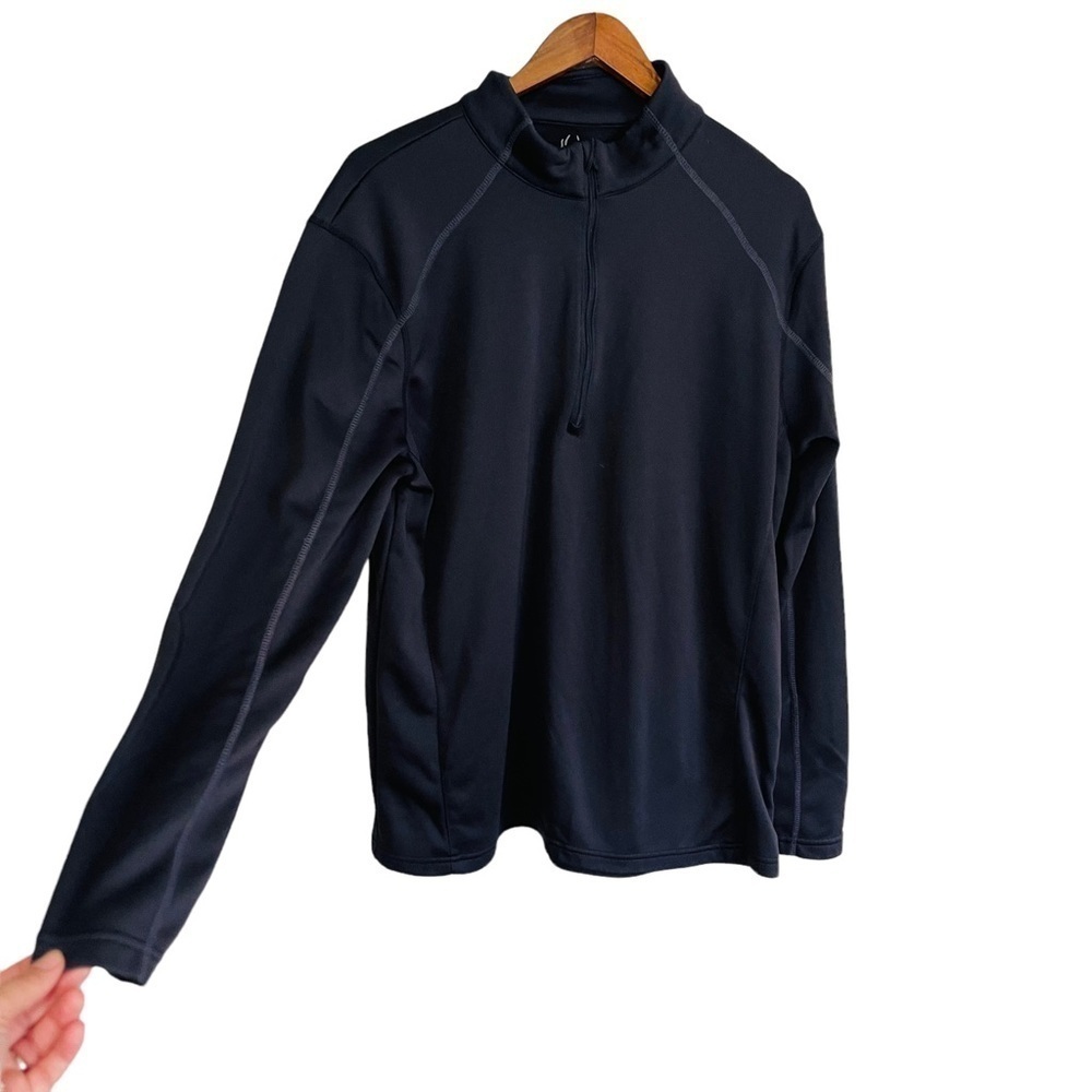 SPYDER quarter zip pull over sweater